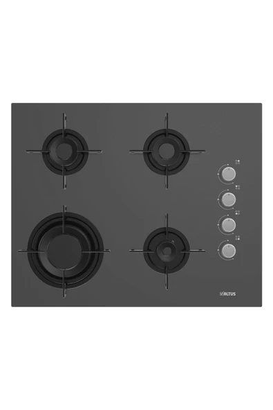 Altus ALA 189 DG Ankastre Cam Ocak Gri - 4