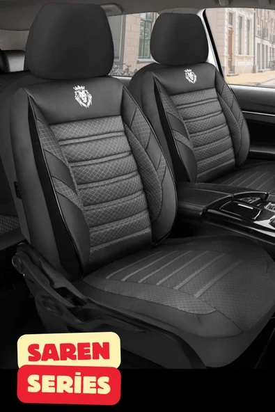 BMW 3.20 I Sedan 2015-2018 Aracınıza Uyumlu Siyah Saren Serisi Jakar Kumaş