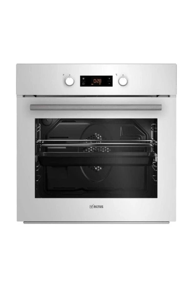 Altus Ala 140 W Beyaz Cam Ankastre Fırın