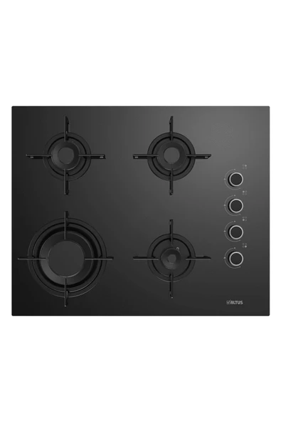 Altus Ala 189 Db Ankastre Cam Ocak Siyah - 5