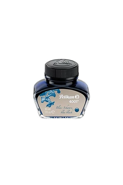 Pelikan 4001 Dolmakalem Mürekkebi 30ml Mavi Siyah