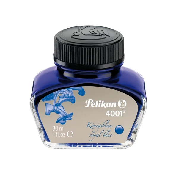 Pelikan 4001 Dolmakalem Mürekkebi 30ml Royal Mavi
