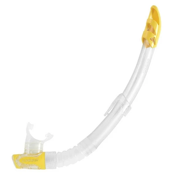 Cressi Gamma Yetişkin Şnorkel CLEAR-YELLOW