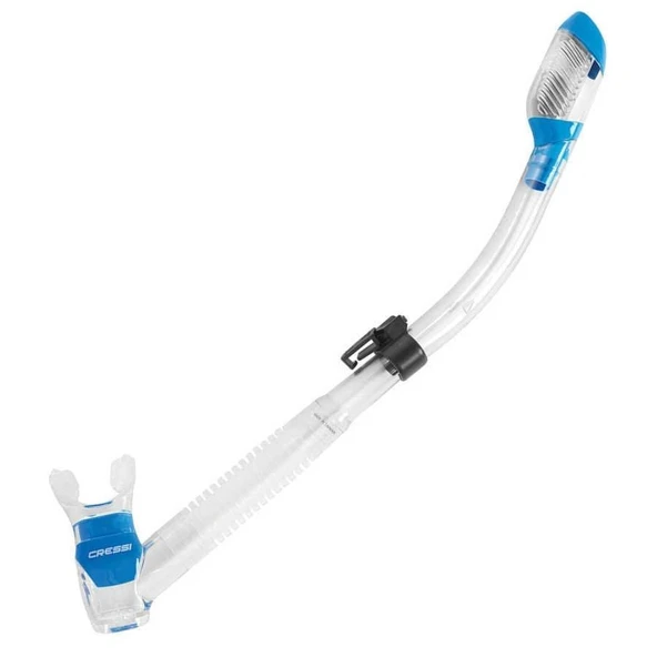 Cressi Supernova Dry Yetişkin Şnorkel BLACK-BLUE - 9