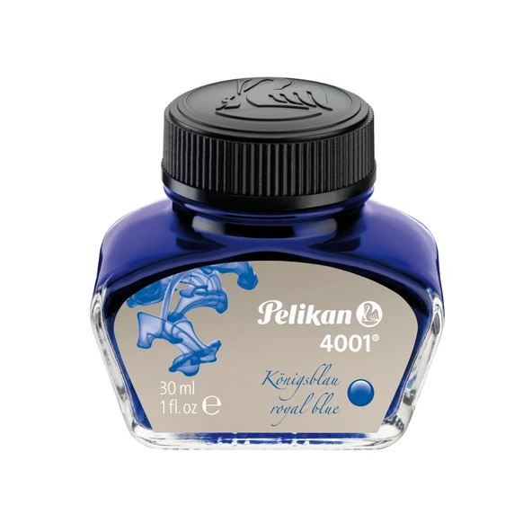 Pelikan 4001 Dolmakalem Mürekkebi 30ml Royal Mavi