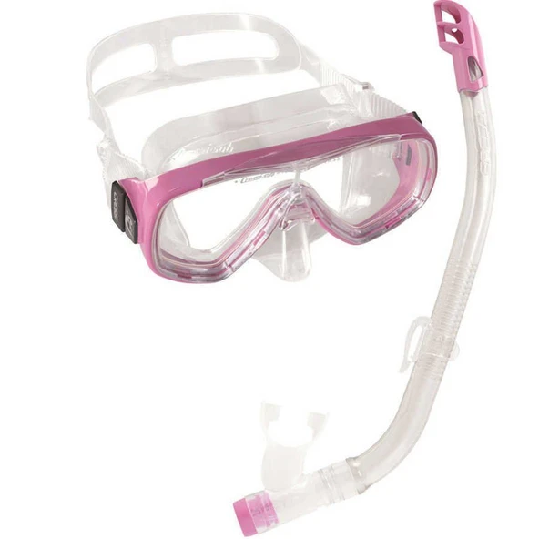 Cressi Junior Ondina-Top Çocuk Maske Şnorkel Seti Koyu Sarı - 5