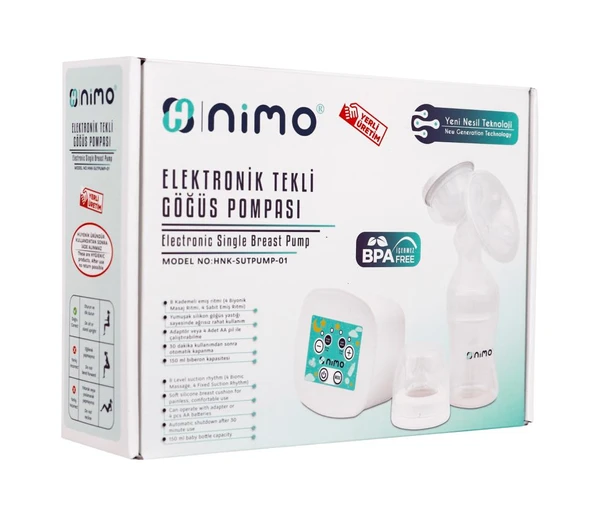 Nimo HNK-Sutpump-01 Göğüs Elektrikli Göğüs Pompası