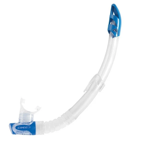 Cressi Gamma Yetişkin Şnorkel CLEAR-BLACK - 5