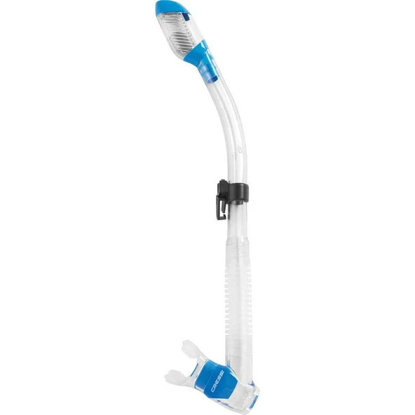 Cressi Supernova Dry Yetişkin Şnorkel CLEAR-BLUE