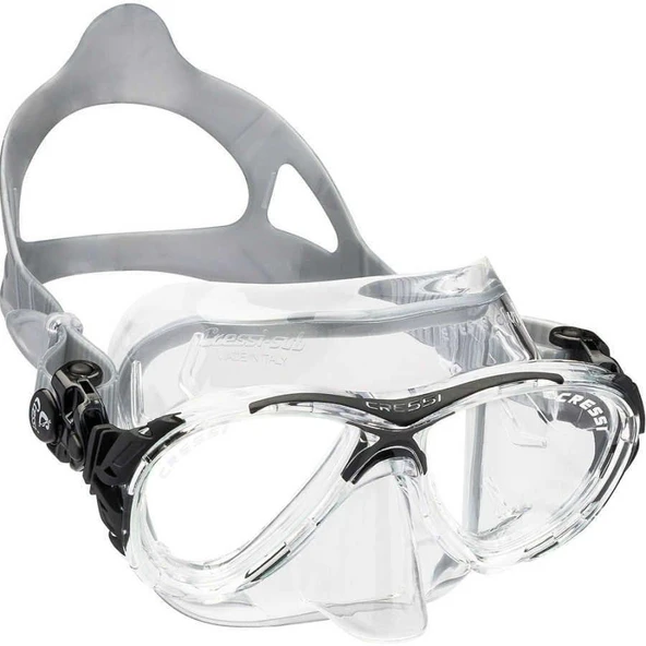 Cressi Eyes Evolution Crystal Yetişkin Dalış Maskesi Pembe - 5