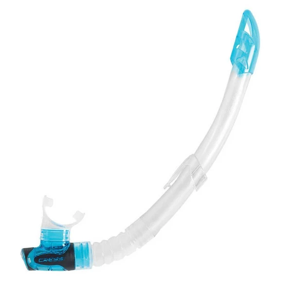 Cressi Gamma Yetişkin Şnorkel CLEAR-BLUE-BLACK