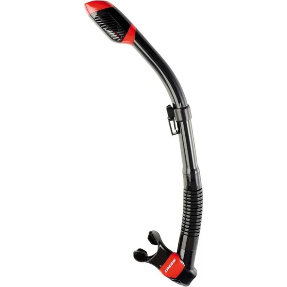 Cressi Supernova Dry Yetişkin Şnorkel BLACK-RED - 6