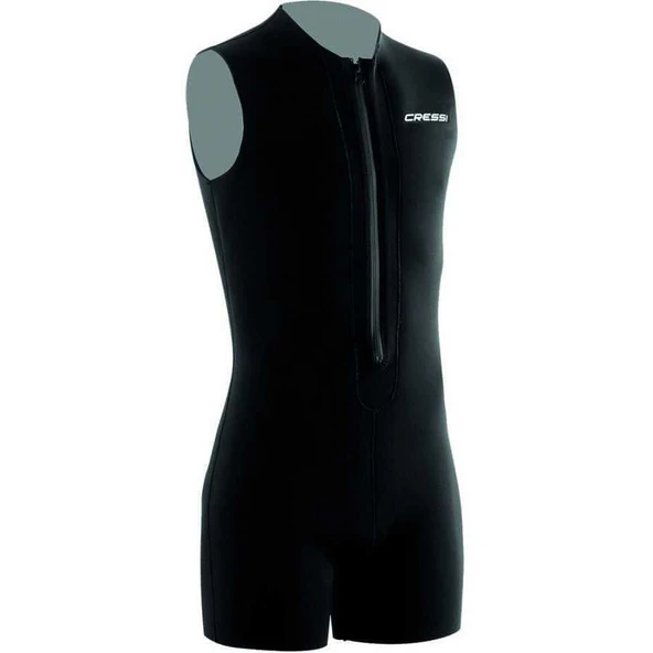 Cressi Zip Vest 3 mm Thermal Kolsuz Dalış ve Yüzme Elbisesi Small - Resim 2