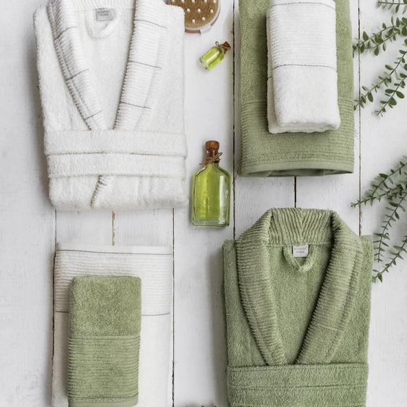 Schafer Home Jadore Banyo Seti 6 Parça-Yeşil - 8