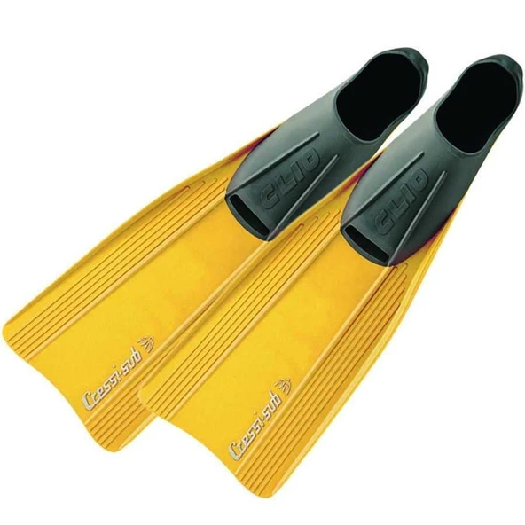 Cressi Clio Sarı Dalış Paleti NO:27-29 - 5