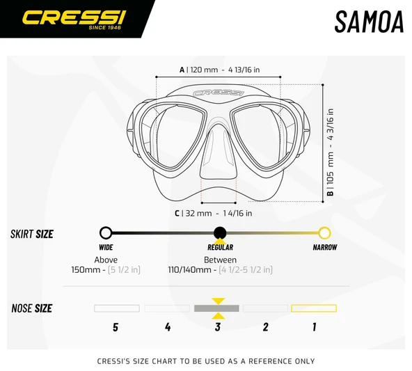 Cressi Samoa-Mexico Yetişkin Maske Şnorkel Seti Şeffaf-Açık Mavi - 3