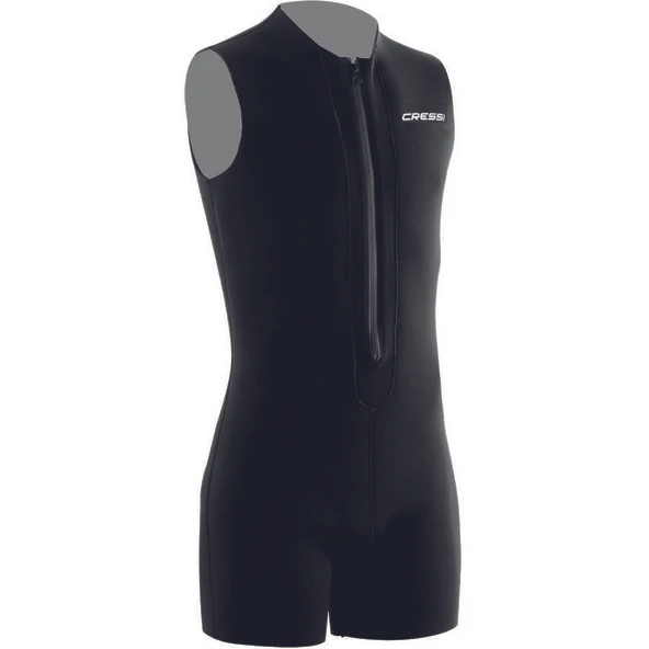 Cressi Zip Vest 3 mm Thermal Kolsuz Dalış ve Yüzme Elbisesi XSmall