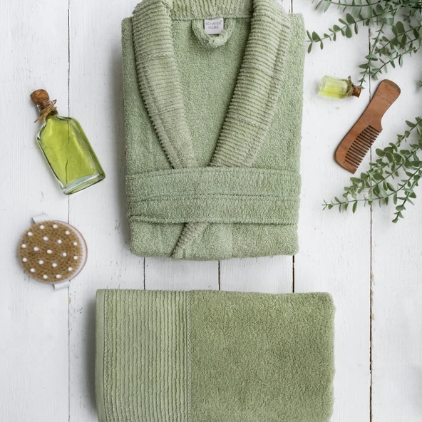 Schafer Home Jadore Banyo Seti 6 Parça-Yeşil - 9