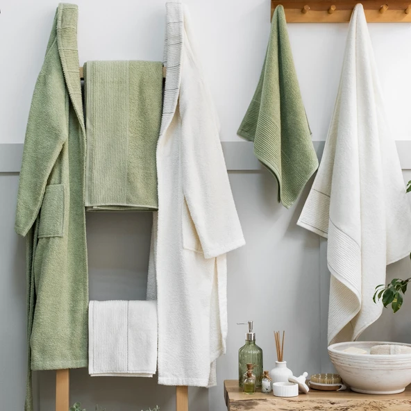 Schafer Home Jadore Banyo Seti 6 Parça-Yeşil - 2