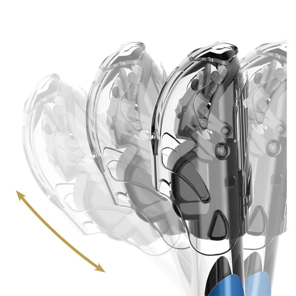 Cressi Itaca Ultra Dry Şnorkel Siyah-Sarı - 3