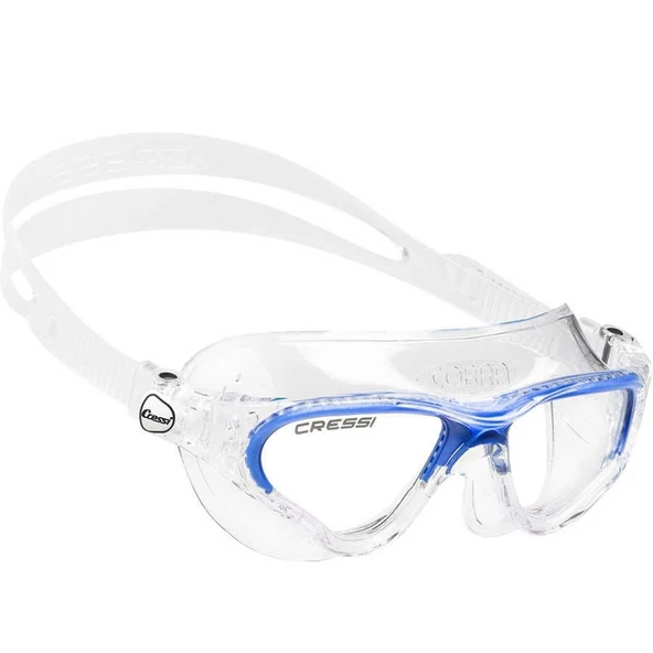 Cressi Cobra Clear-Clear-Blue Yetişkin Deniz Gözlüğü - 3