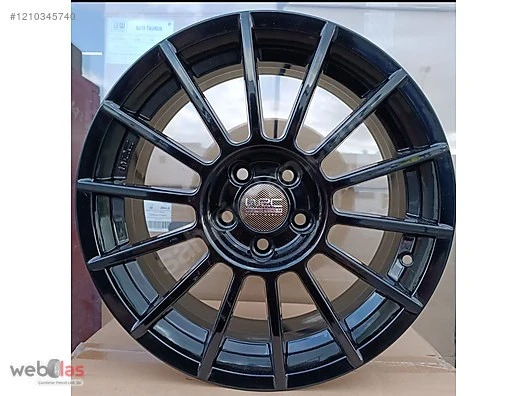 WRC JANT-7X16 5X100 16 ET:35 CB:57.1 DEEO BLACK GLOSS WRC JANT 4 ADET - 1