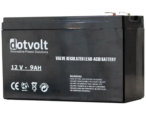Dotvolt DT9 Kuru Tip 12V 9Ah (Tseli Akü)