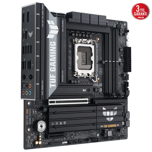 ASUS TUF GAMING B860M-PLUS WIFI LGA1851 DDR5 DP HDMI MATX ANAKART - 3