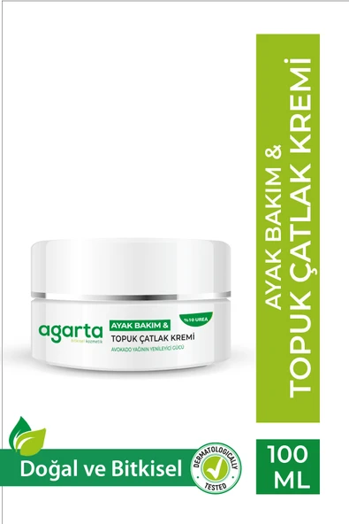 Agarta Topuk Çatlağı Ayak Mucizevi Bakım Kremi 100 Ml