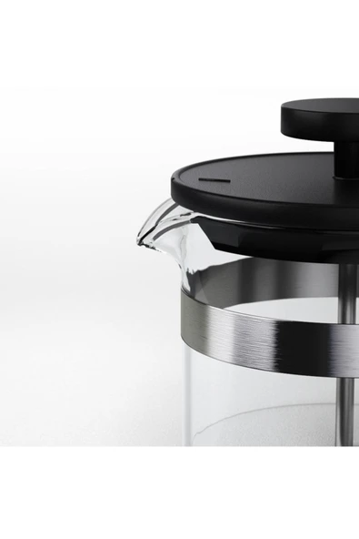 Çay Kahve Demleme, French Press, Bitki Çayı Demleme 1lt - 5