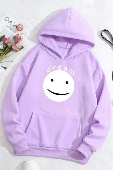 Unisex Dream Baskılı Sweatshirt - Resim 4