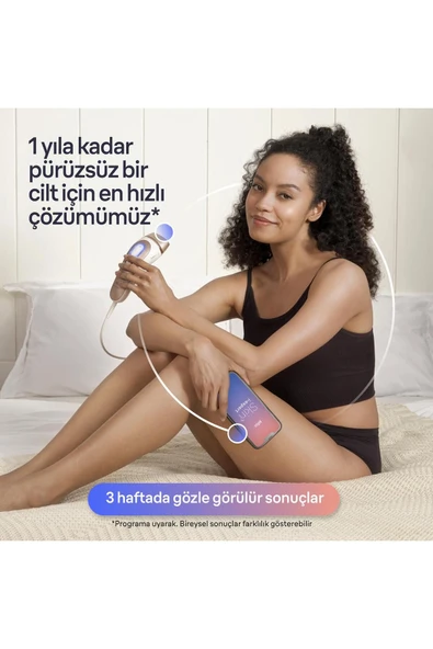 Braun IPL Skin i·expert, Evde Tüy Alma, Ücretsiz Uygulama, Çanta, Gillette Venus, 3 Başlık, PL7253 - 5