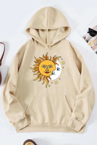 Unisex Larks' Tongues in Aspic Baskılı Sweatshirt - 9