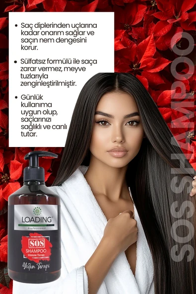 Loading Professional Sos Şampuan Yoğun Terapi 500ml - 3