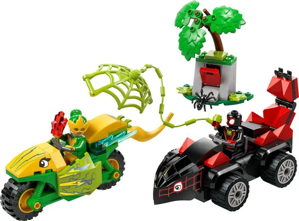 LEGO Super Heroes 11198 Spin and Electro Dinosaur Vehicle Chase - Resim 3