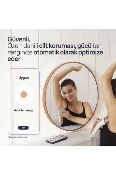 Braun IPL Skin i·expert, Evde Tüy Alma, Ücretsiz Uygulama, Çanta, Gillette Venus, 3 Başlık, PL7253 - 2