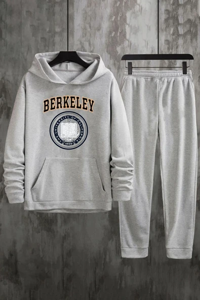 Unisex Berkeley Baskılı Eşofman Takımı - 3