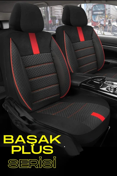 Skoda Rapid Sedan Hatchback 2012  Aracınıza Uyumlu Kırmızı Başak Plus Serisi Dokuma