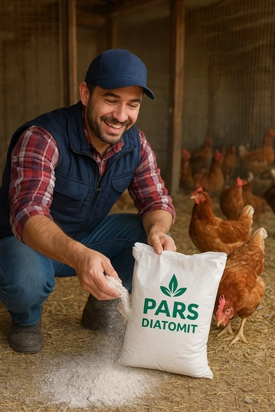 Tavuk ve Kümes Hayvanları İçin Bit Pire Kene Önleyen Doğal Diatomit Tozu 50 Gr - 2