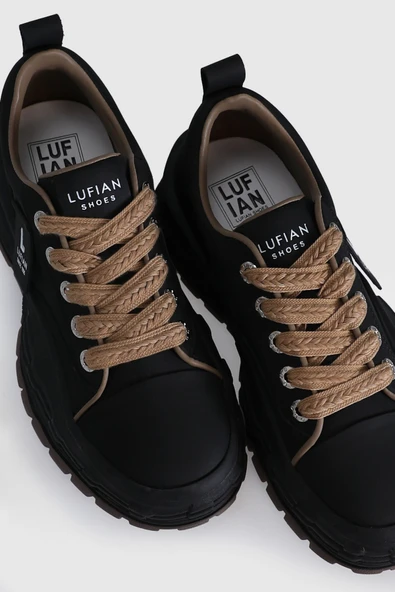 Lufian Zeta Kadın Sneaker Ayakkabı Siyah 121230002 - 3