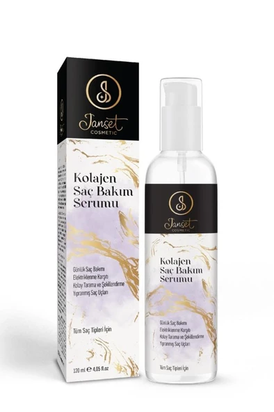 Janset Cosmetic Kolajen Saç Bakım Serumu 120 ml - 3