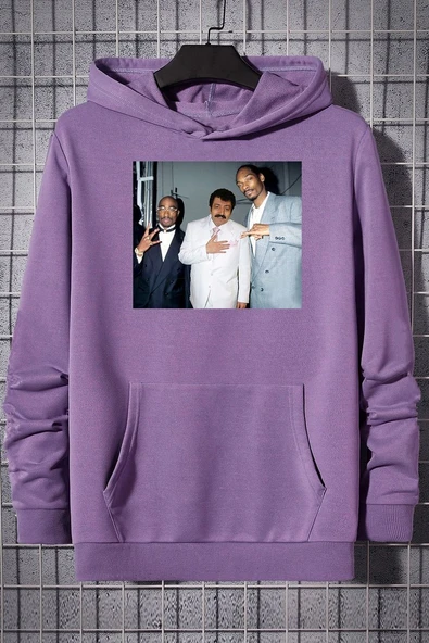 Unisex Müslüm Baba Baskılı Sweatshirt - Resim 10