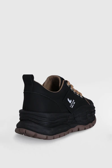 Lufian Zeta Kadın Sneaker Ayakkabı Siyah 121230002 - 2