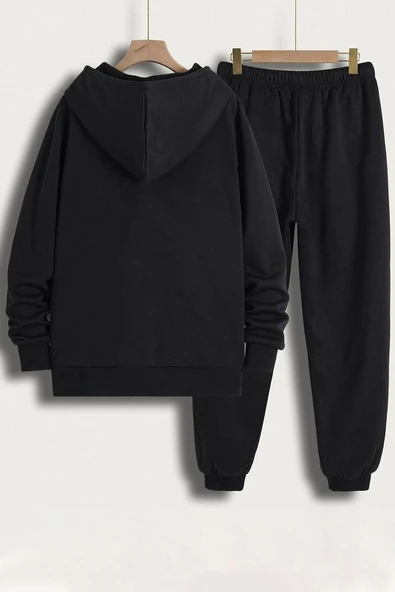 Unisex Space Baskılı Eşofman Takımı - 2