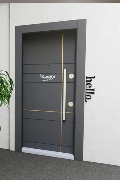 Hello Ahşap Duvar Yazısı ürün görseli