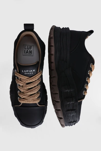 Lufian Zeta Kadın Sneaker Ayakkabı Siyah 121230002 - 5