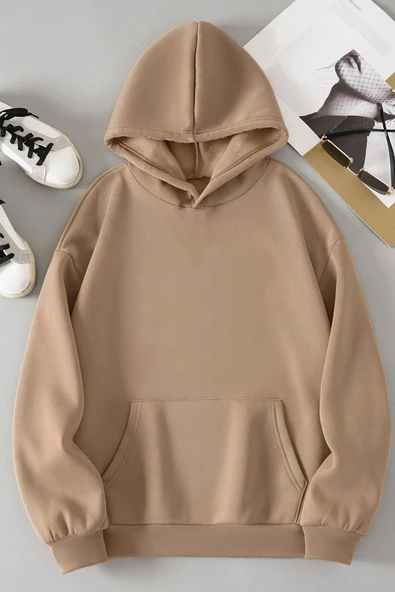 Unisex Butterfly Baskılı Sweatshirt - 8
