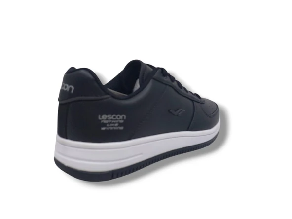 Lescon Zeplin 6 Unisex Siyah Sneaker Ayakkabı - Resim 5