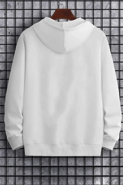 Unisex Baskılı Sweatshirt - 8