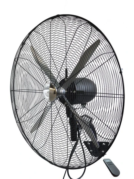 Raks WFR 30 SA 250 W Kumandalı Sanayi Tipi Duvar Vantilatörü